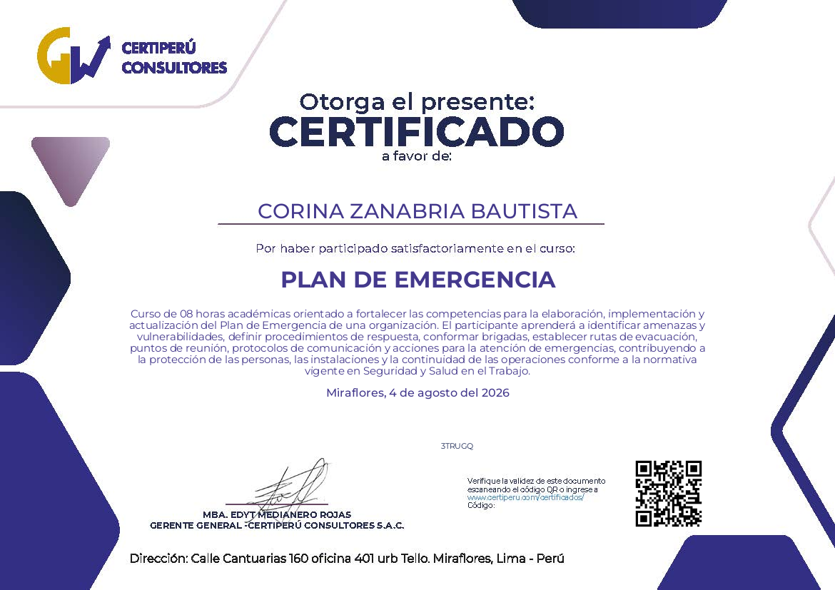 Certificado