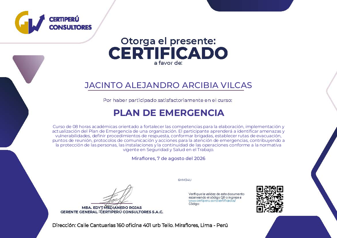 Certificado