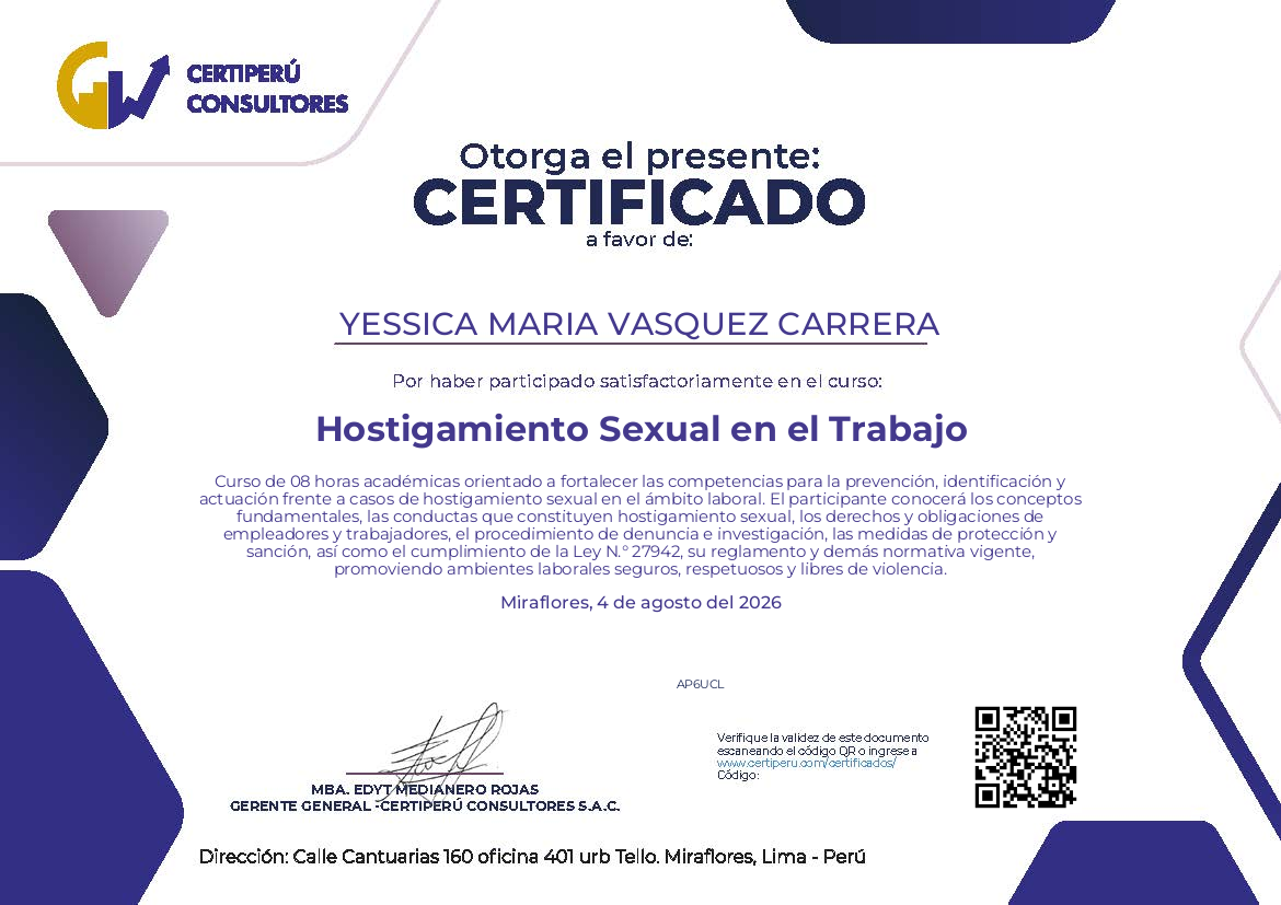 Certificado