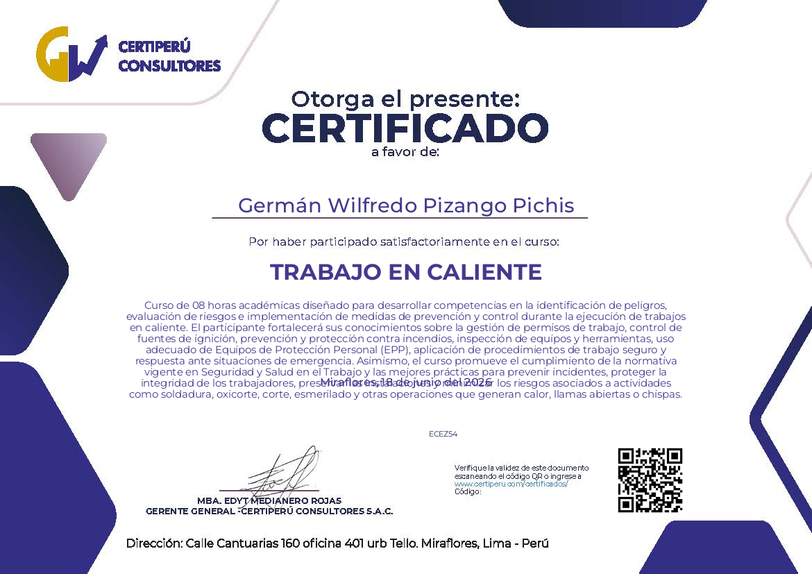 Certificado