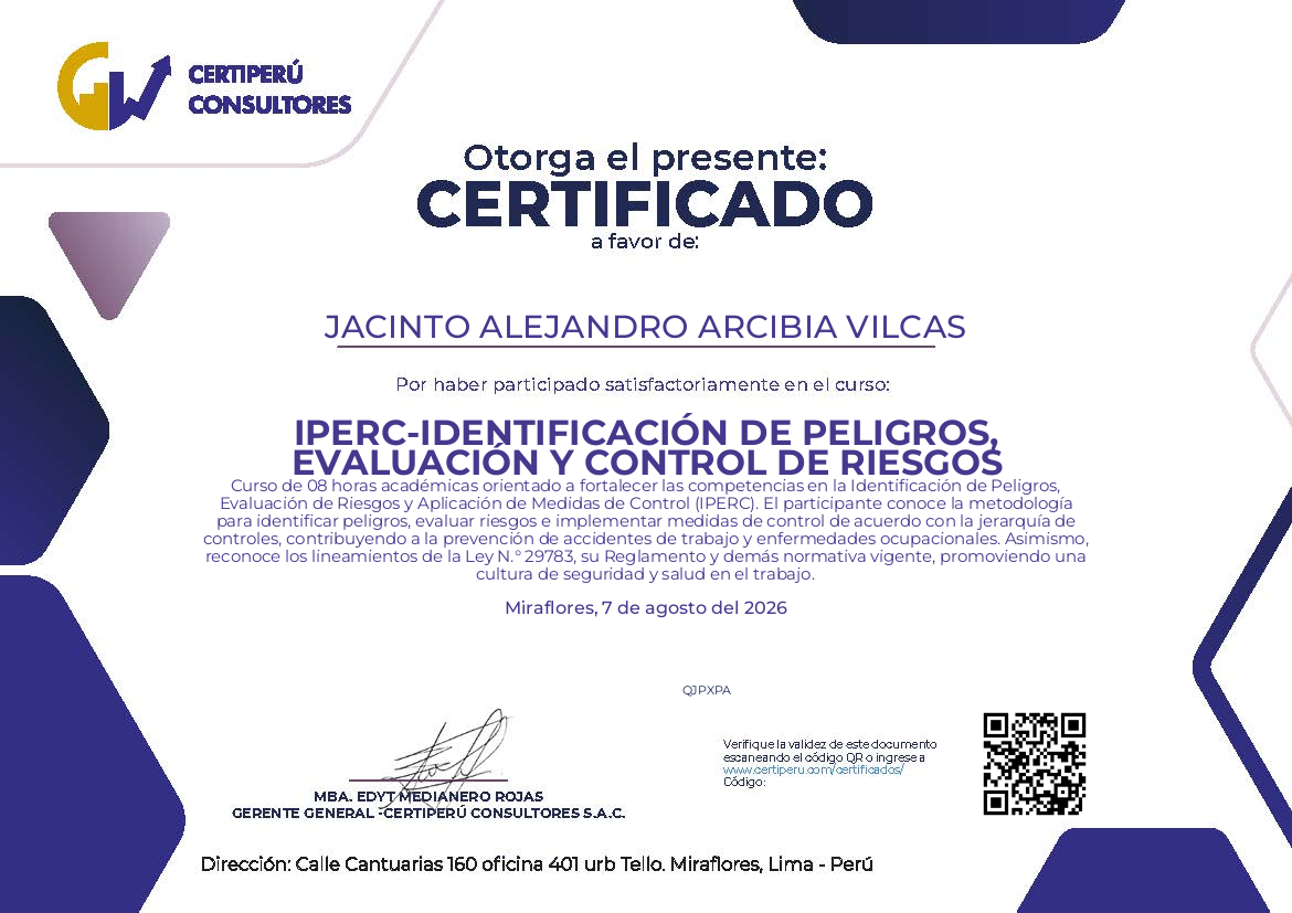 Certificado