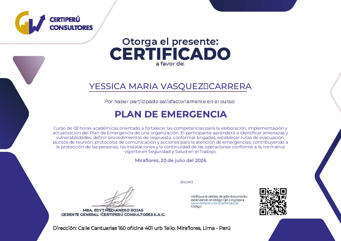 Certificado